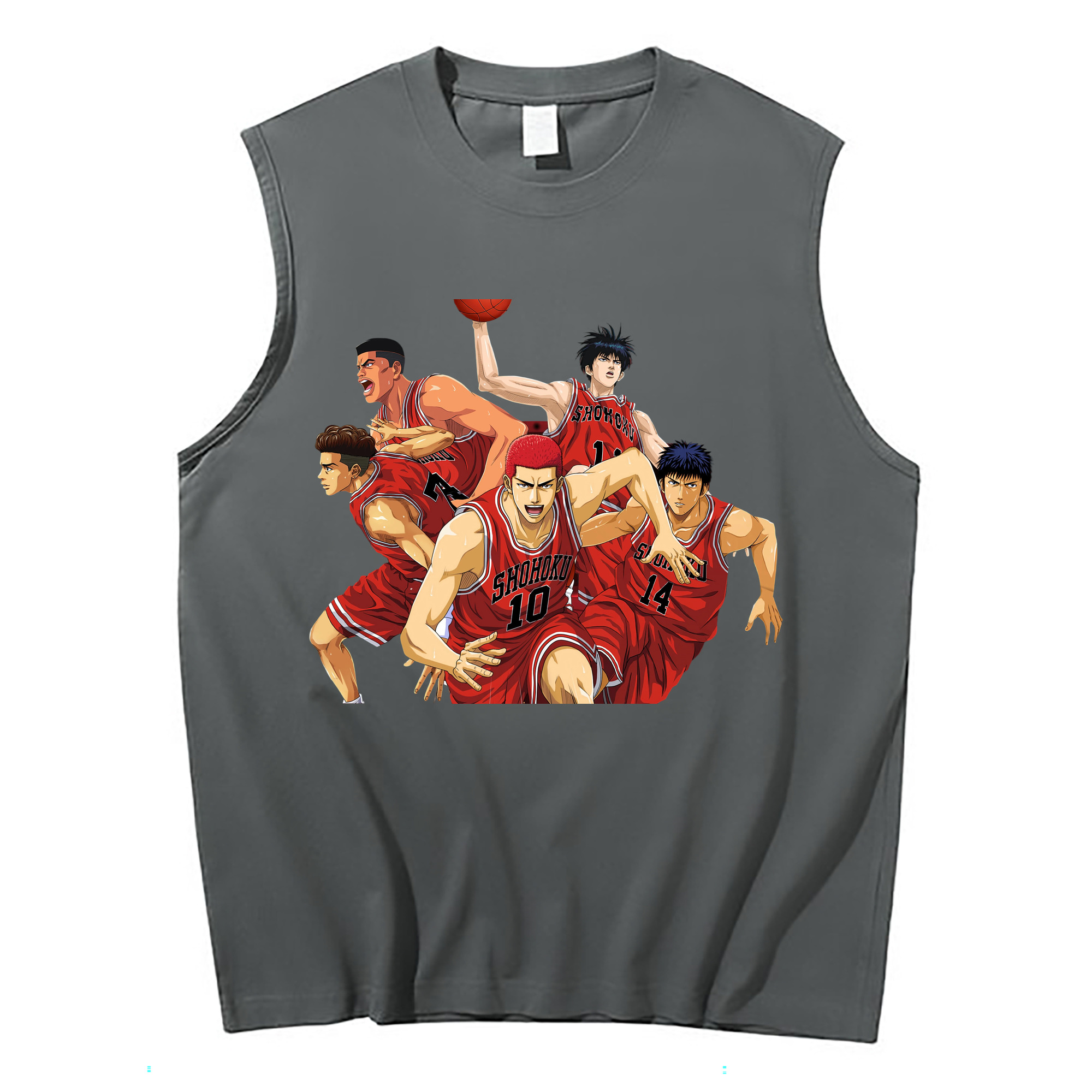 （画像用） SLAM DUNK／スラムダンク コットン100％タンクトップ（フロントプリント）